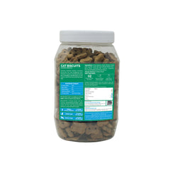 Petoska Crunchy Cat Biscuit Salmon & Broccoli, 250 gms