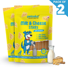 Dog Treats – Milk & Cheese Stick 100gms (Pack of 2)