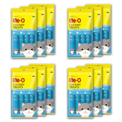 Me-O Chicken & Liver Creamy Lickable Cat Treats – 60 g x 12