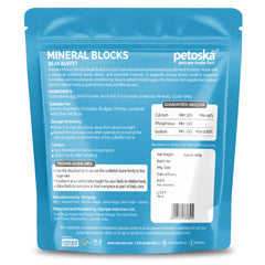 Beak Buffet Cuttlefish Bone Mineral Block for All Birds (200gms)