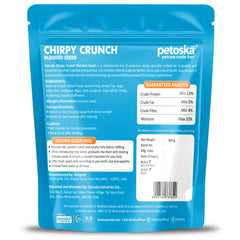 Petoska - Chirpy Crunch Bird Food for Cockatiels & Lovebirds (450gms)