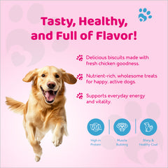 Petoska Dog Biscuits - Chicken 500g