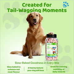 Petoska Dog Biscuits Chicken & Apple 500g - Healthy Digestion