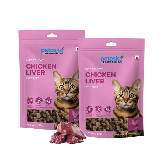 Petoska Liver Cat treats- 100gms