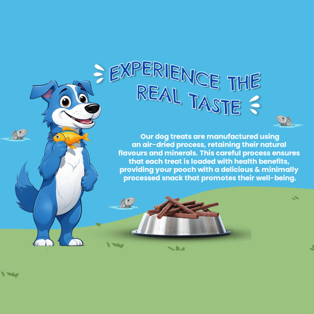 Air dried dog treats