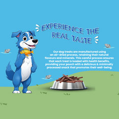 Air dried dog treats