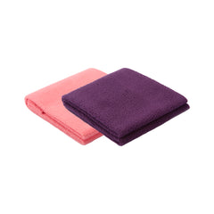 Petoska Waterproof Reusable Washable Dog & Cat Pee Pads & Pet Dry Sheet Coral & Plum - Pack Of 2