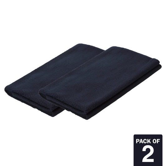 Petoska Waterproof Reusable Washable Dog & Cat Pee Pads & Pet Dry Sheet Dark Blue -Small Size (Pack Of 2).