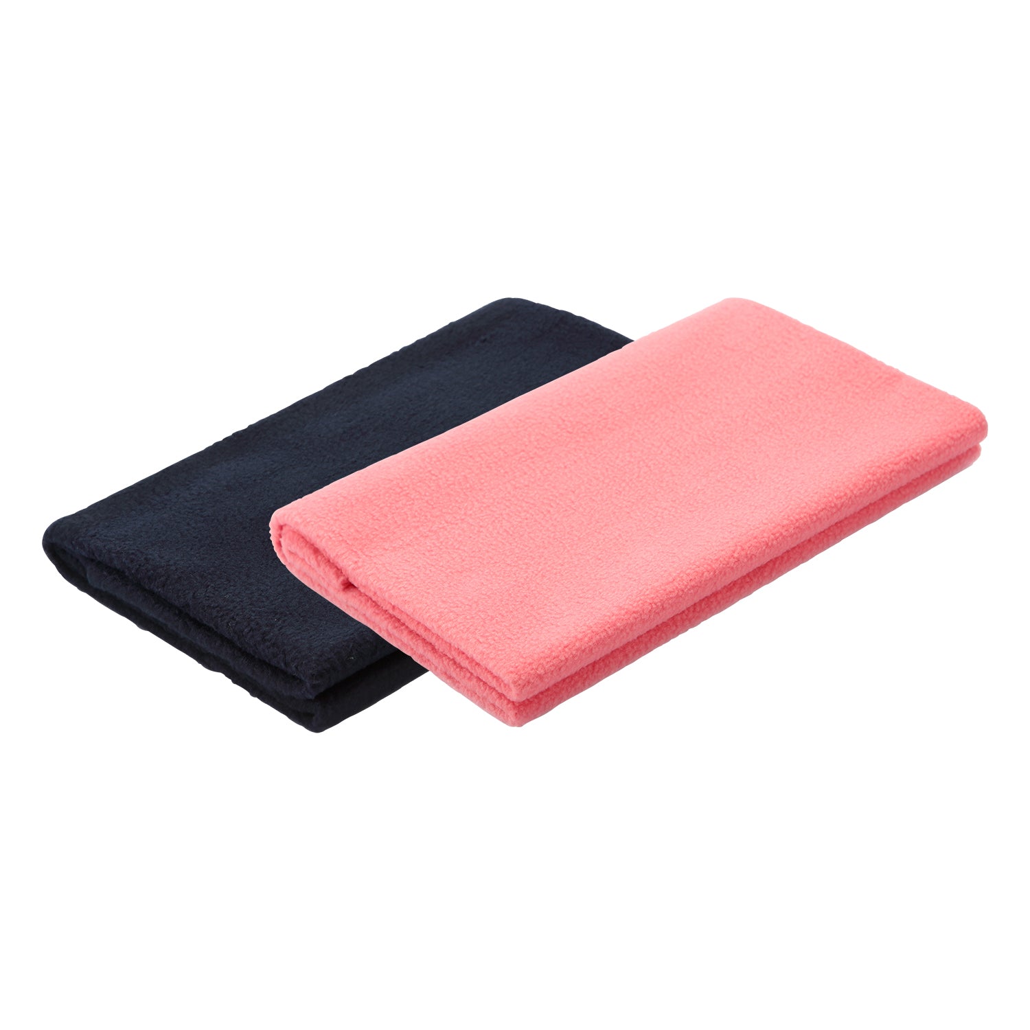 Petoska Waterproof Reusable Washable Dog & Cat Pee Pads & Pet Dry Sheet Dark Blue & Coral - Pack Of 2.