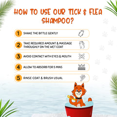 Bathright Tick & Flea Shampoo for Cats | Natural & Pet Skin Safe | Lemongrass & Black Pepper Oil | pH Balancing | Pet Shampoo for All Cats