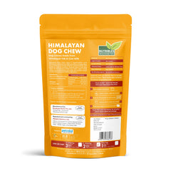 Nutribles Himalayan Turmeric Dog Chew | Real Turmeric in Yak & Cow Milk Cheese | 100% Natural | Vegetarian Dental Sticks for Healthy Teeth & Gums | Dental Chewsticks
