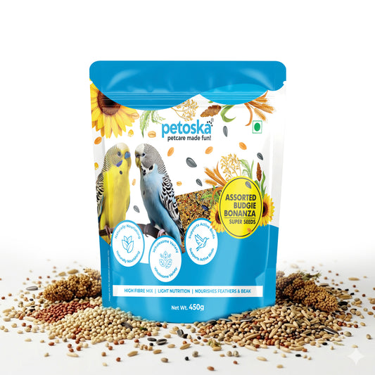 Budgie Bonanza Super Seeds for Budgies (450gms)