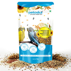 Petoska - Budgie Bonanza Super Seeds for Budgies (1 Kg)