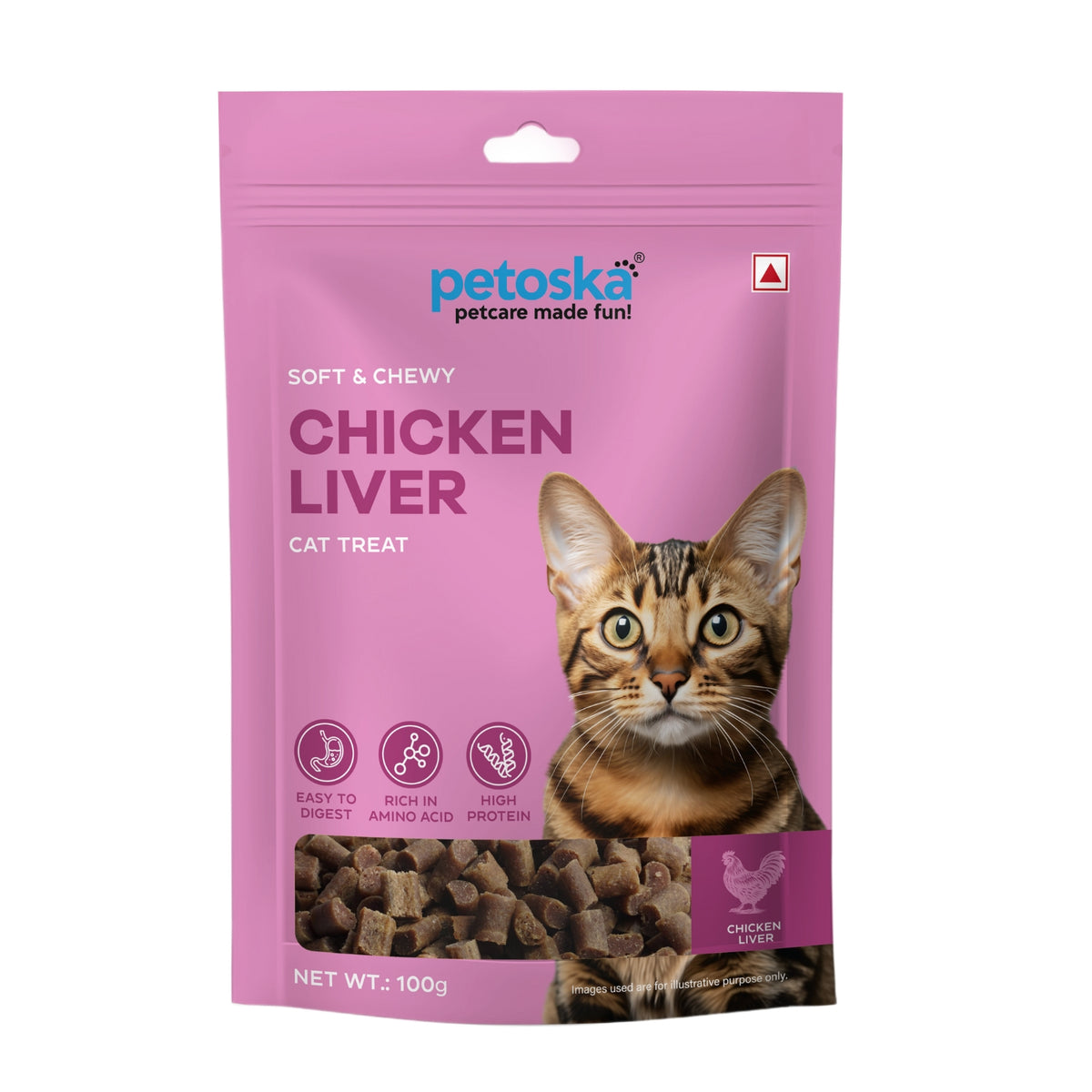 Petoska Liver Cat treats- 100gms