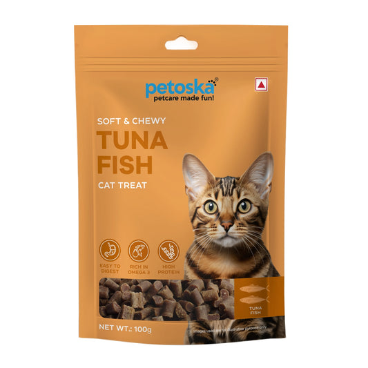Petoska tuna cat treats 100gms package