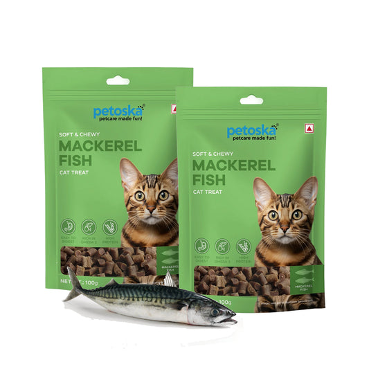 Petoska Mackerel Fish Cat Treat- 100gms