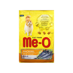 Me-O Adult Dry Cat Food, Mackerel Flavour, Complete and Balanced Nutrition 450g Pack