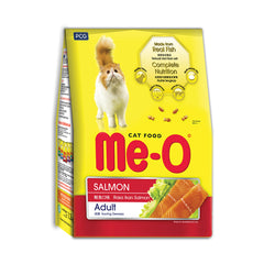 Me-O Adult Salmon Flavour Dry Cat Food for Cats, 1.1kg Pack