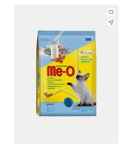 Me-O Kitten Ocean Fish Flavour Dry Cat Food, 6.8 kg Pack