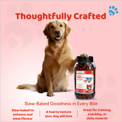 Petoska Dog Biscuits - Meat 500g