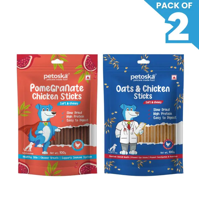 Pomegranate dog treats