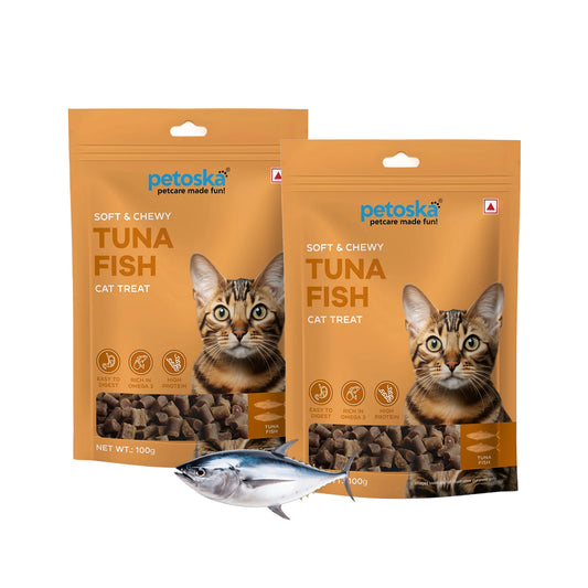 Petoska Tuna Fish Cat Treat- 100gms