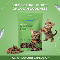 Petoska Mackerel Fish Cat Treat- 100gms