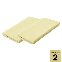 Petoska Waterproof Reusable Washable Dog & Cat Pee Pads & Pet Dry Sheet Yellow-Medium Size (Pack Of 2).