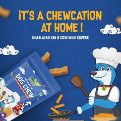 Nutribles Himalayan Dog Chew Sticks | Natural Real Yak & Cow Milk Cheese | Vegetarian Dental Sticks For Healthy Teeth & Gums | Dental Chewsticks For Medium Dogs