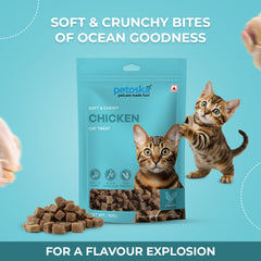 Petoska Chicken Cat treats- 100gms