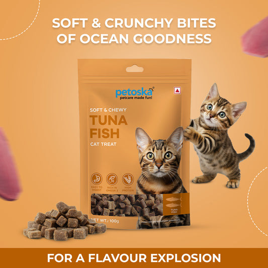 healthy kitten treats with omega-3