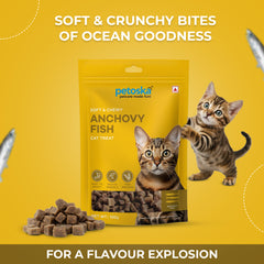 Petoska Anchovy Fish Cat Treat- 100gms
