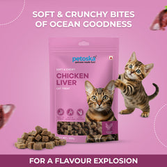 Petoska Liver Cat treats- 100gms