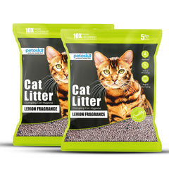 Scented cat litter