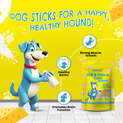 Petoska Milk & Cheese Chicken Sticks Pack of 2 - 100gms