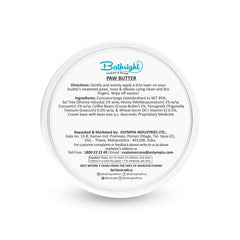 Bathright Pet Paw Butter 50 gm | Natural Paw Butter for Dogs & Cats | Moisturizes, Nourishes & Softens Dry Chapped Paws | Paw Cream with Honey, Cocoa Butter, Vitamin E | Pet Care Grooming