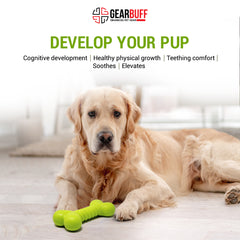 Gearbuff Twirled Bone Chew Toy, Pink