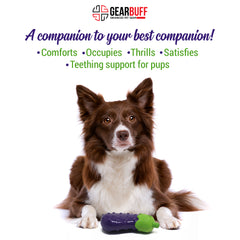 Gearbuff Eggyplant chew Teething Toy, Eggyplant