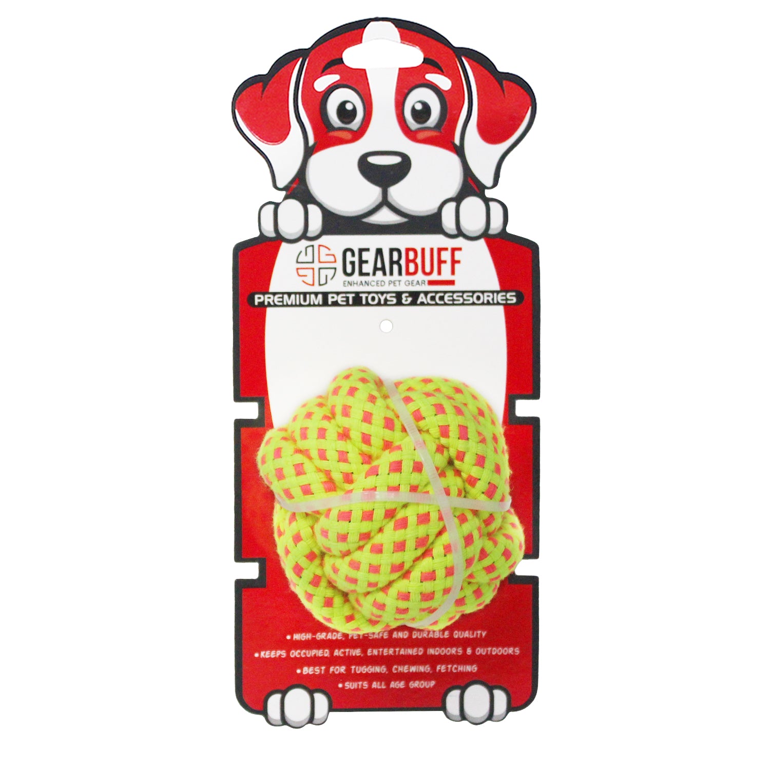Gearbuff Rope Ball Toy