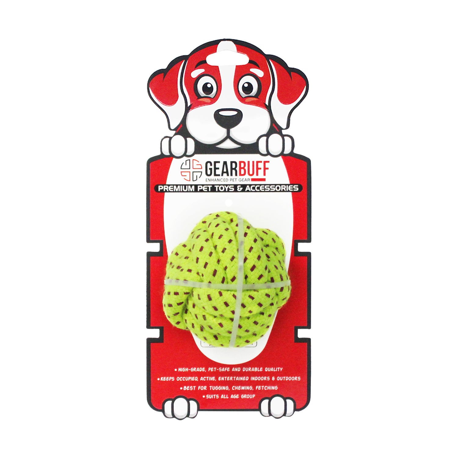 Gearbuff Rope Ball Toy  2